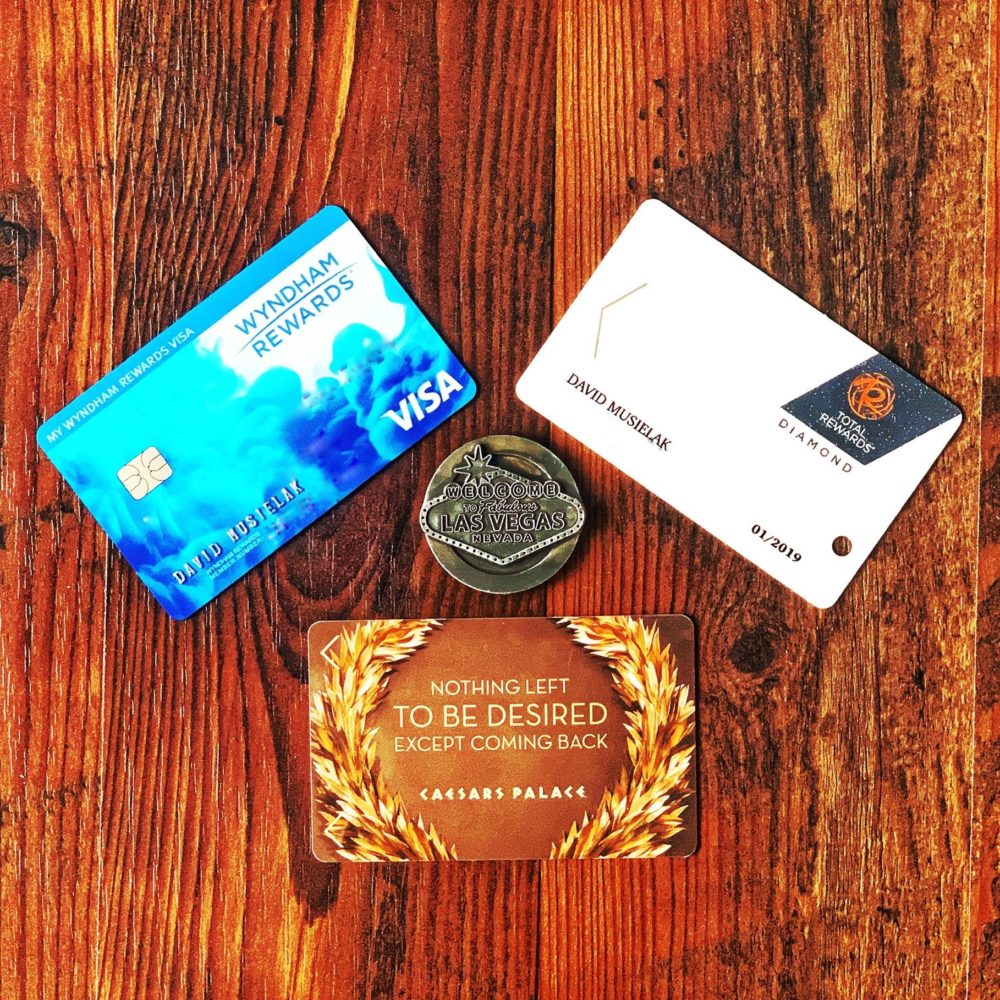Caesar's Rewards Status card with Wyndham Credit card