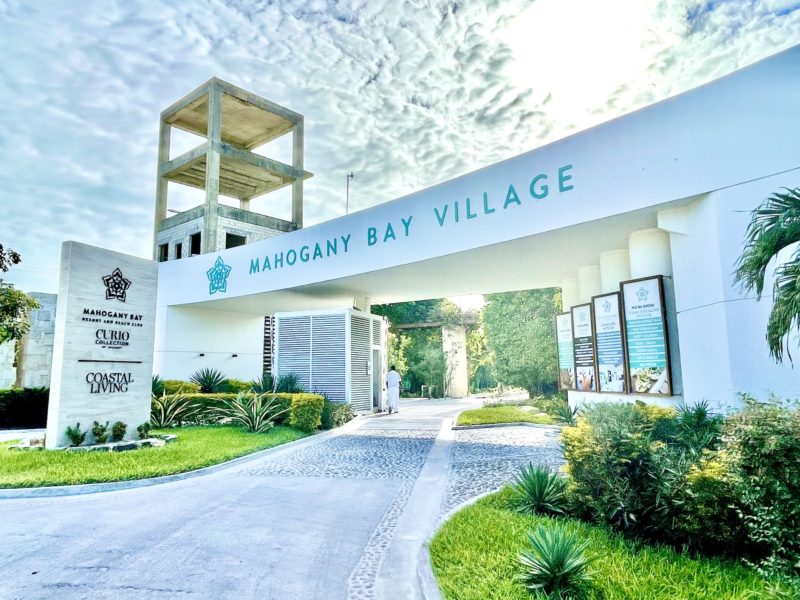 Mahogany Bay Village Entrance