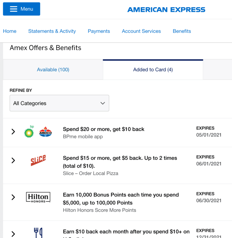 Basic Guide to Amex Offers Basic Travel Couple